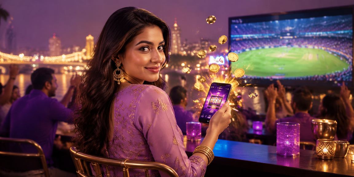 Indian woman enjoying gaming responsibly