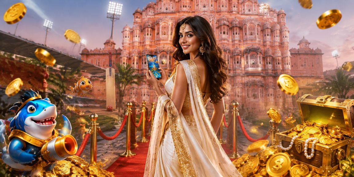 Jaipur Hawa Mahal with cricket betting excitement